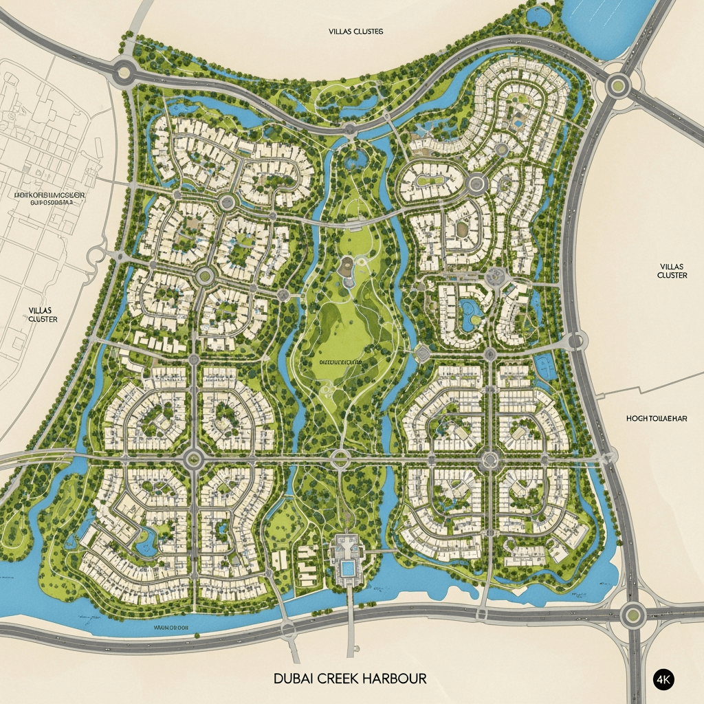 Dubai Creek Harbour Master Plan
