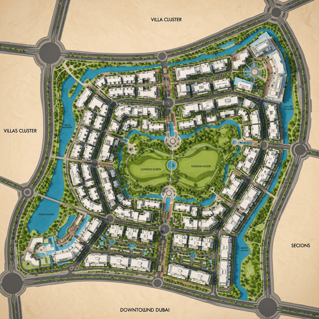 Downtown Dubai Master Plan