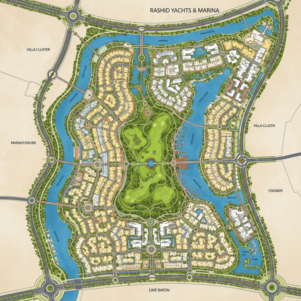 Rashid Yachts & Marina Master Plan