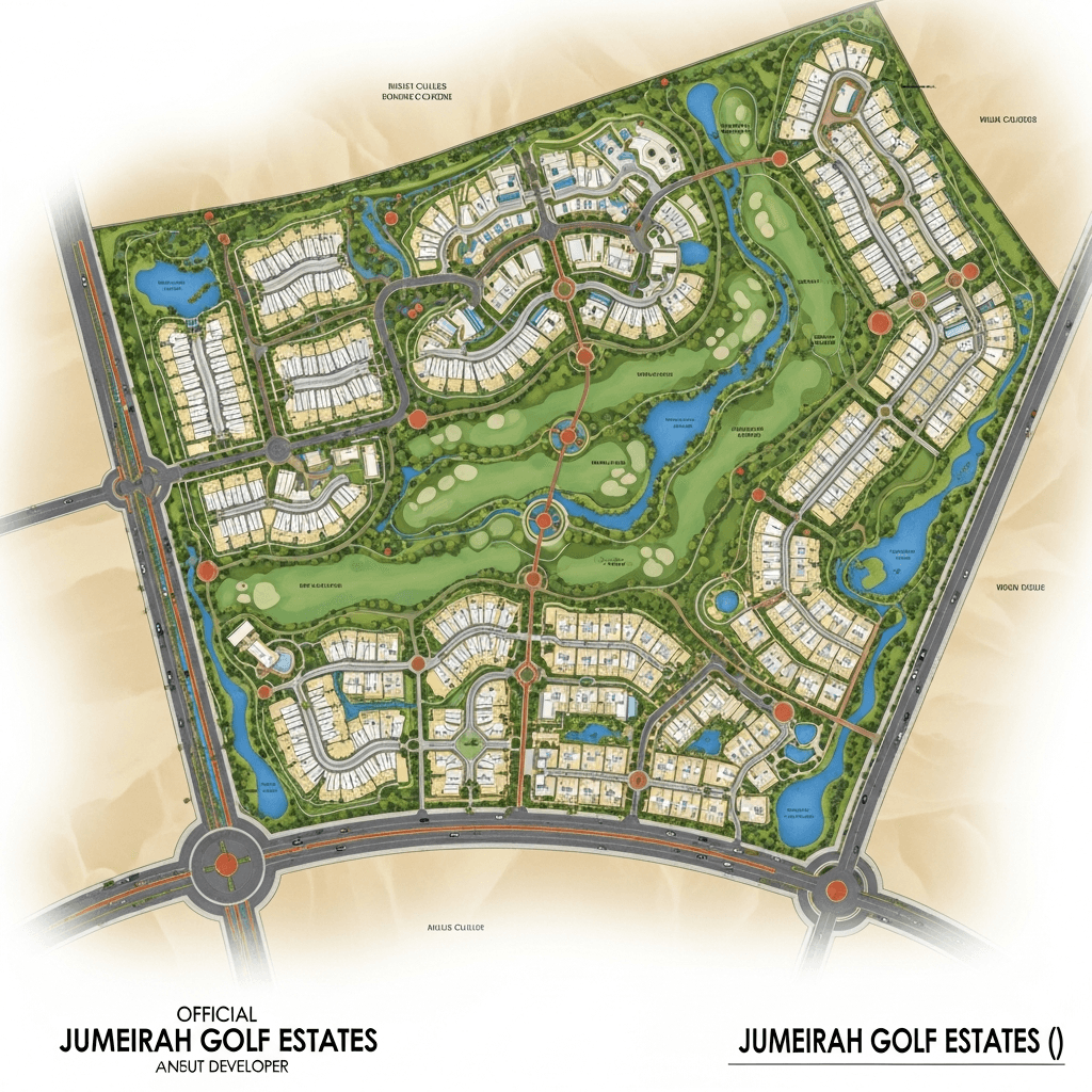 Jumeirah Golf Estates Master Plan