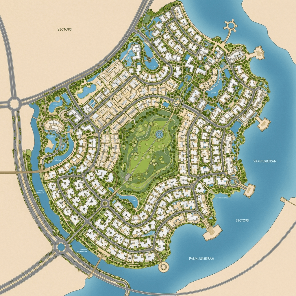 Palm Jumeirah Master Plan