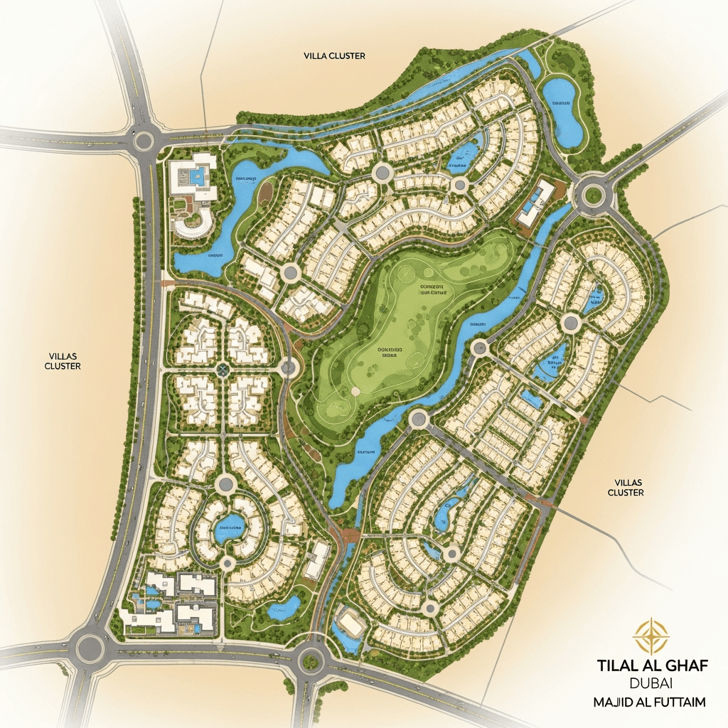 Tilal Al Ghaf Dubai Master Plan