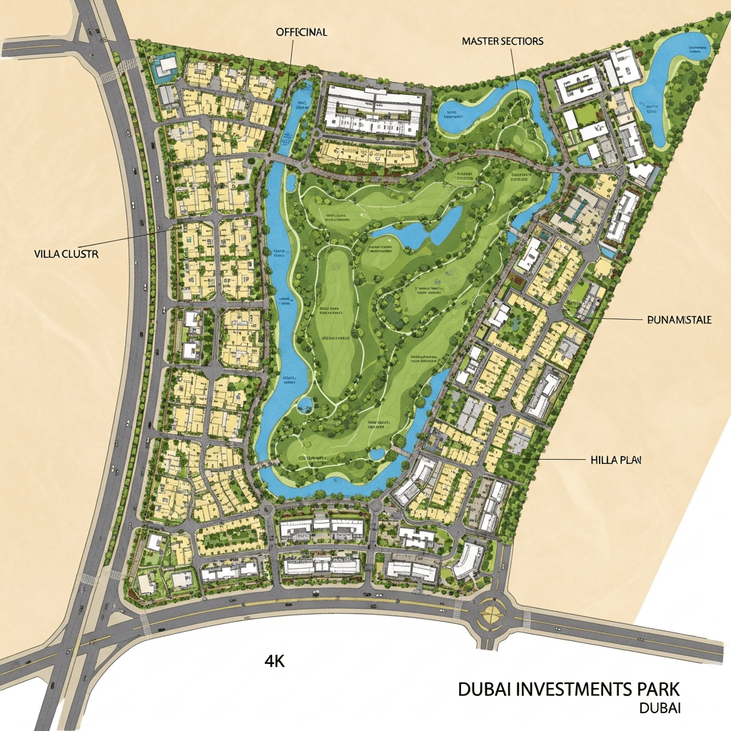 Dubai Investments Park Master Plan