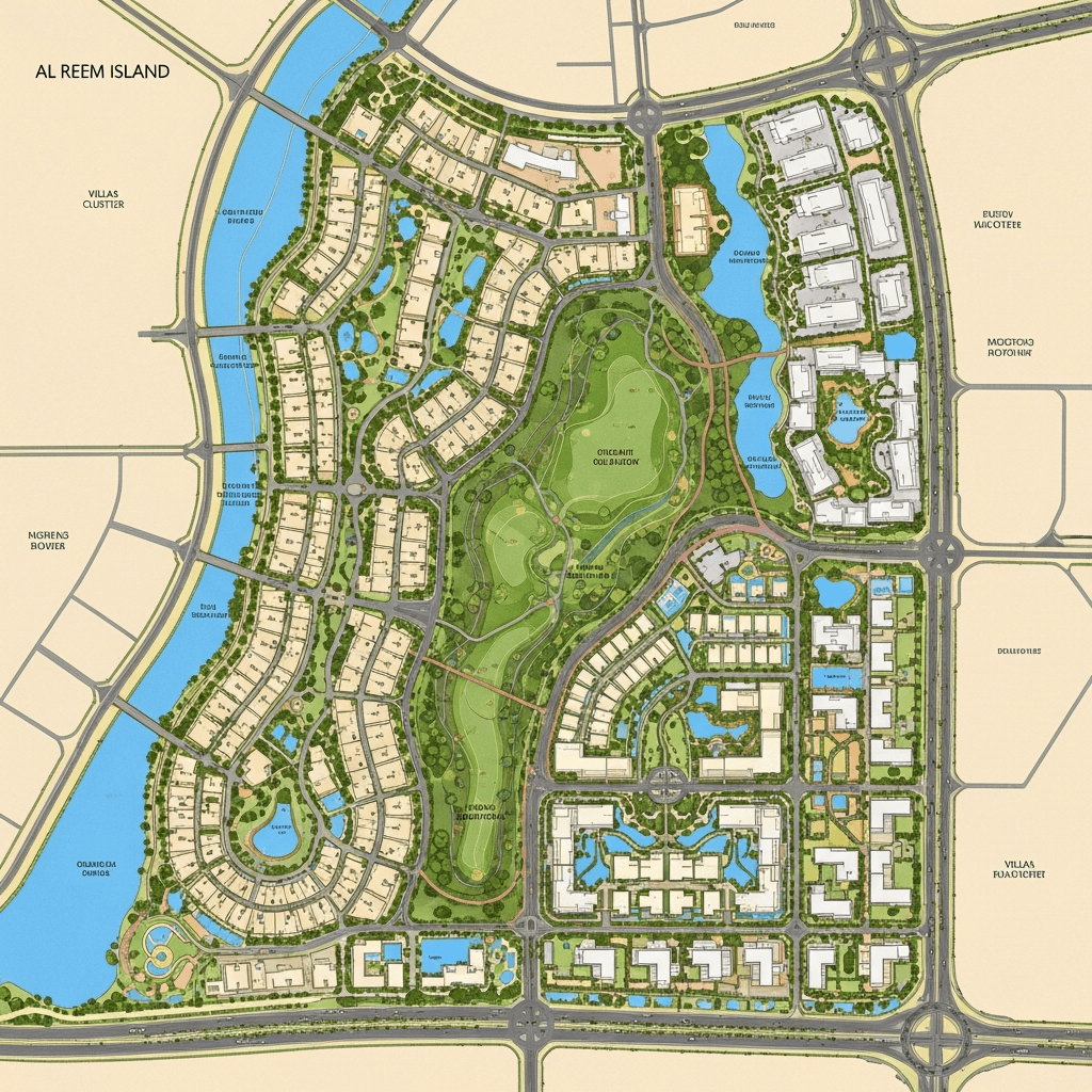 Al Reem island Master Plan