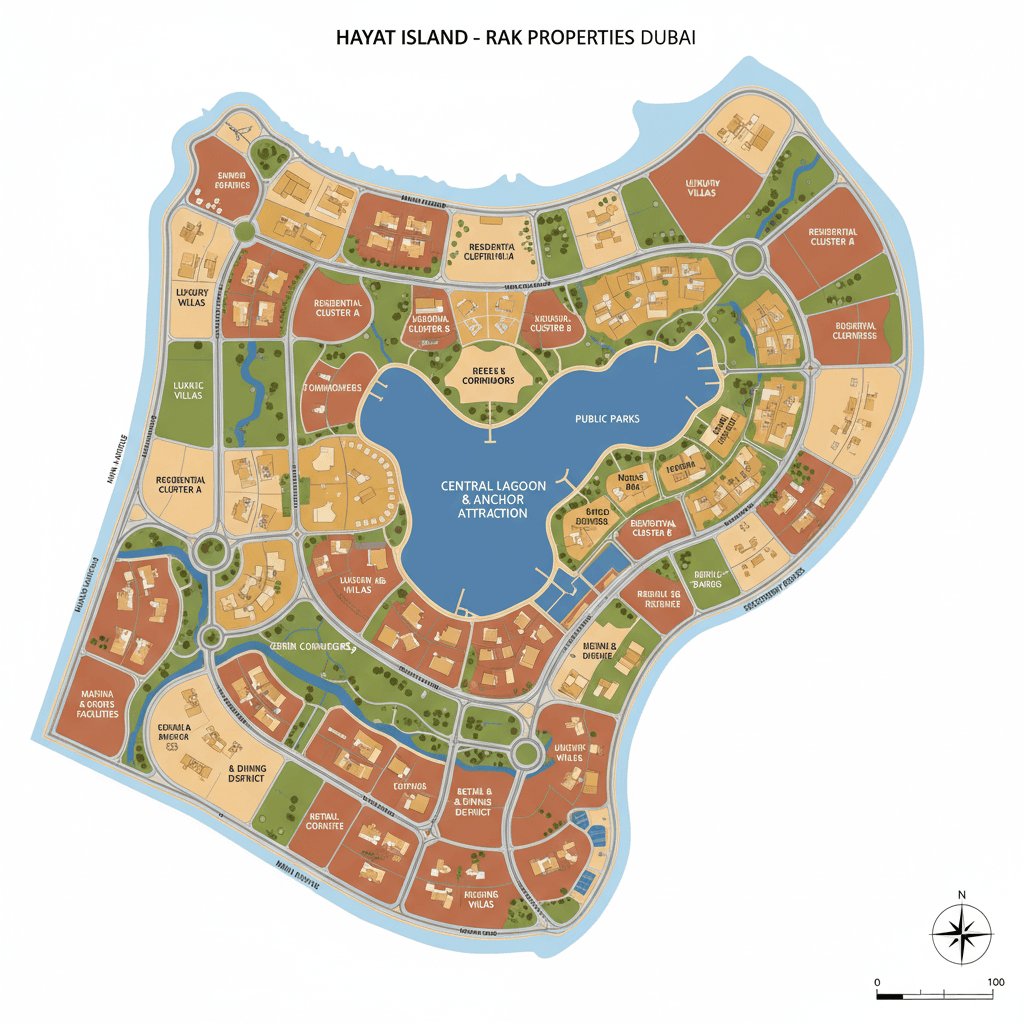 Hayat Island Master Plan