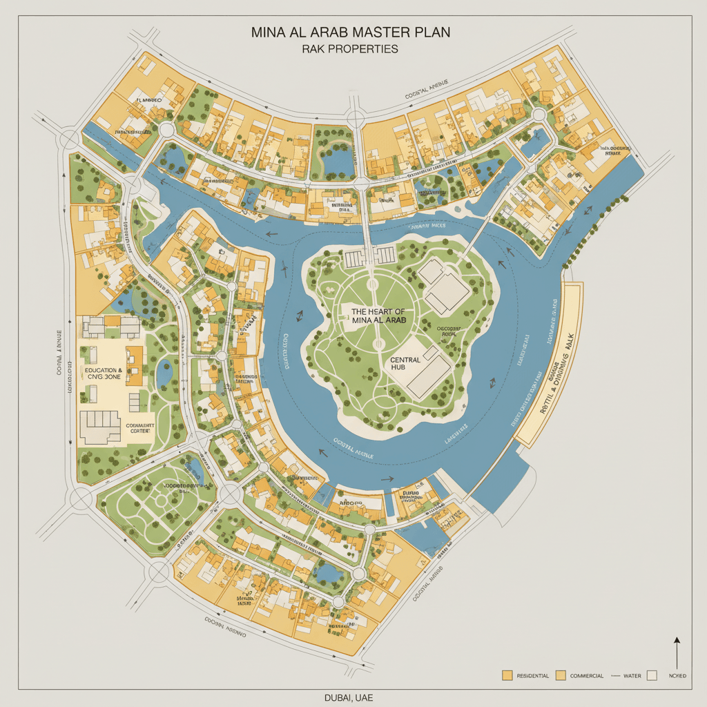 Mina Al Arab Master Plan