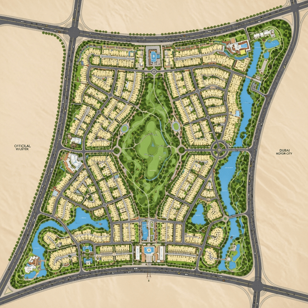 Dubai Motor City Master Plan
